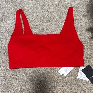 Fabletics Bold Red Crop Top
